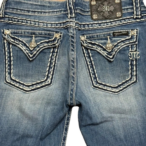 MIss Me JE5014EP15 Easy Capri Jean  Sz: 27 - Picture 5 of 9